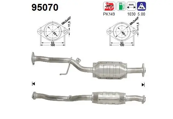 Catalyseur AS 95070