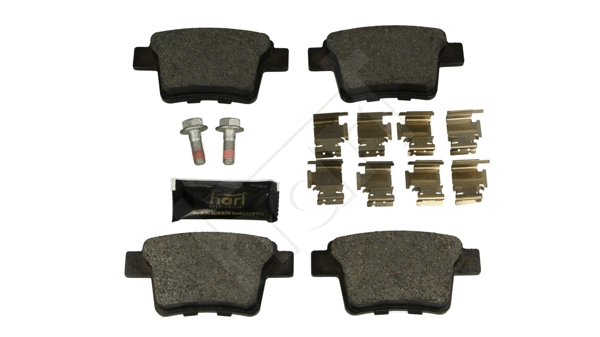 Kit de plaquettes de frein, frein à disque HART 248 936