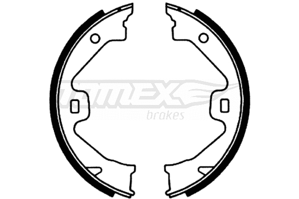 Jeu de mâchoires de frein TOMEX Brakes TX 22-70