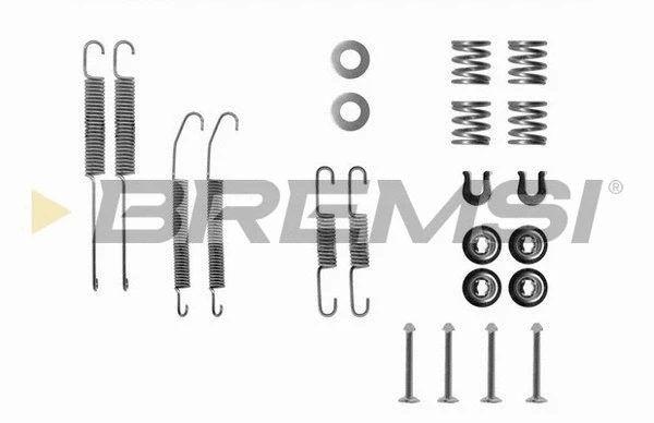Kit d'accessoires, mâchoire de frein BREMSI SK0718