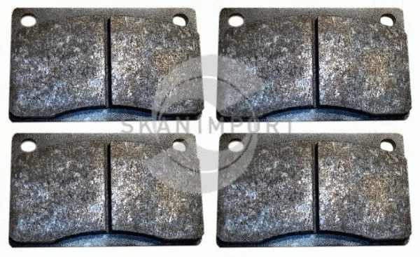 Kit de plaquettes de frein, frein à disque SKANIMPORT BB 739