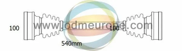 Arbre de transmission 4X4 ESTANFI EST-18-213070