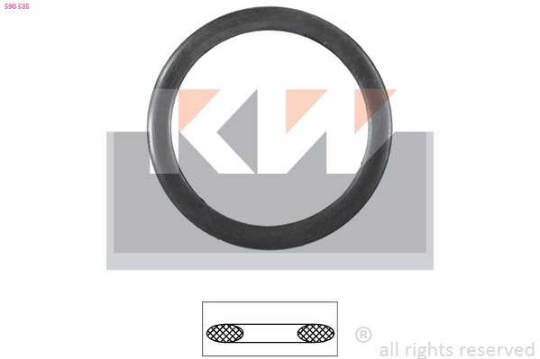 Joint, thermostat KW 590 535