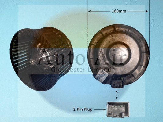 Pulseur d'air habitacle AUTO AIR GLOUCESTER 21-0153