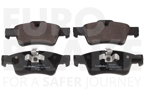 Kit de plaquettes de frein, frein à disque EUROBRAKE 5502223361