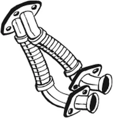Tuyau d'échappement BOSAL 730-089