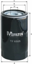 Filtre à huile MFILTER TF 6505