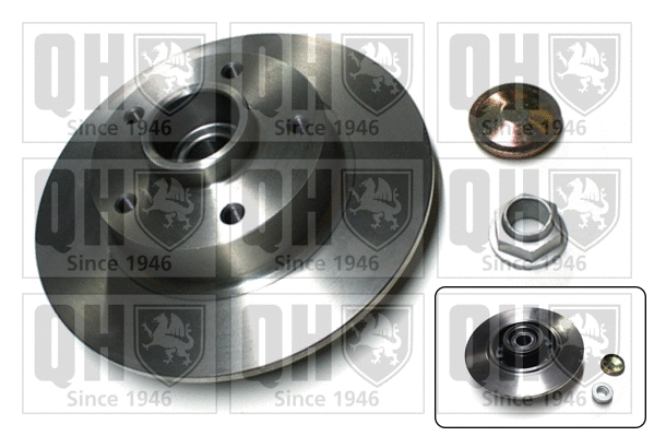 Disque de frein QUINTON HAZELL BDC5841