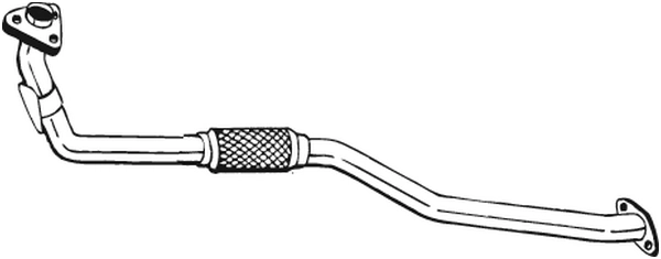 Tuyau d'échappement KLOKKERHOLM 840-225