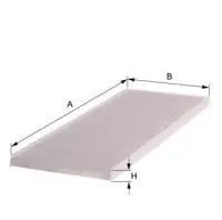 Filtre, air de l'habitacle UNIFLUX FILTERS XCK135