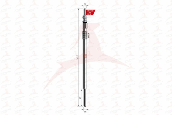 Bougie de préchauffage MEHA AUTOMOTIVE MH70160