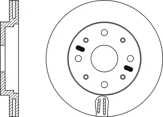 Disque de frein FIT FR0170V