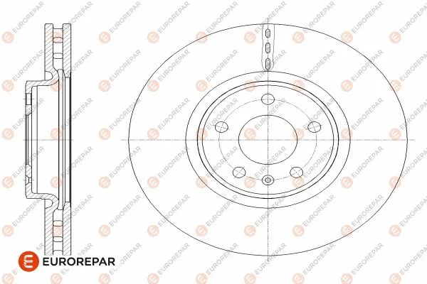 Disque de frein EUROREPAR 1642754180