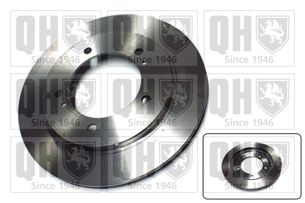 Disque de frein QUINTON HAZELL BDC5700