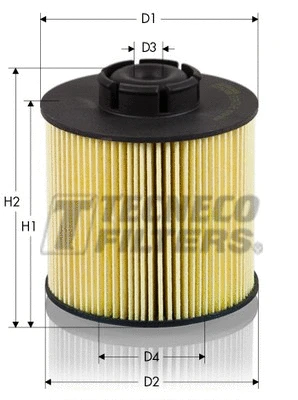 Filtre à carburant TECNECO FILTERS GS0471E