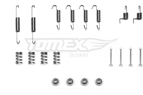 Kit d'accessoires, mâchoire de frein TOMEX Brakes TX 42-06