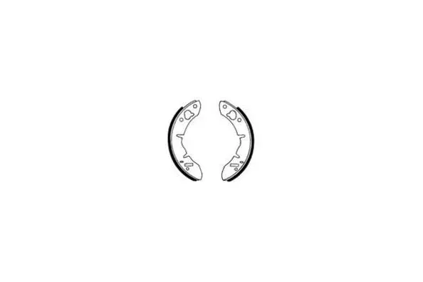 Jeu de mâchoires de frein E.T.F. 09-0002