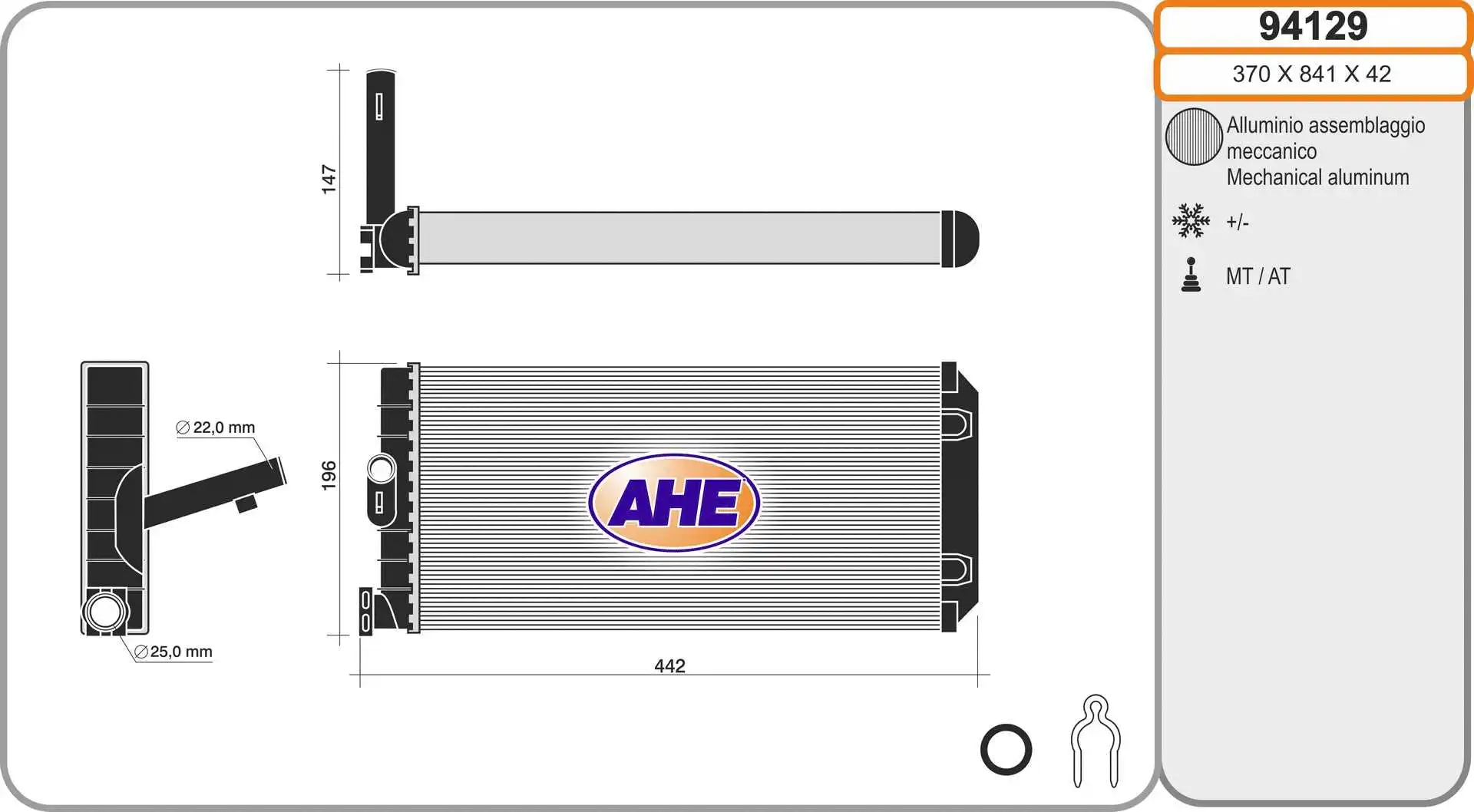 Système de chauffage AHE 94129