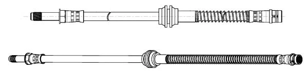 Flexible de frein CEF 514647