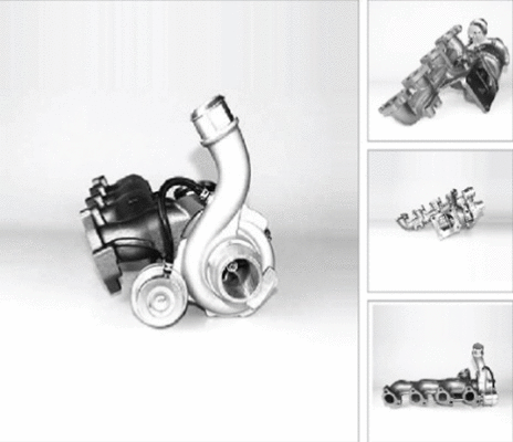 Turbocompresseur, suralimentation MTR MT6599