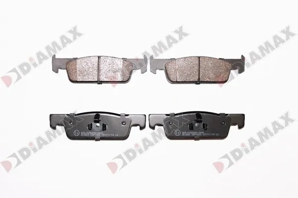 Kit de plaquettes de frein, frein à disque DIAMAX N09889