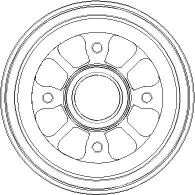 Tambour de frein National NDR035