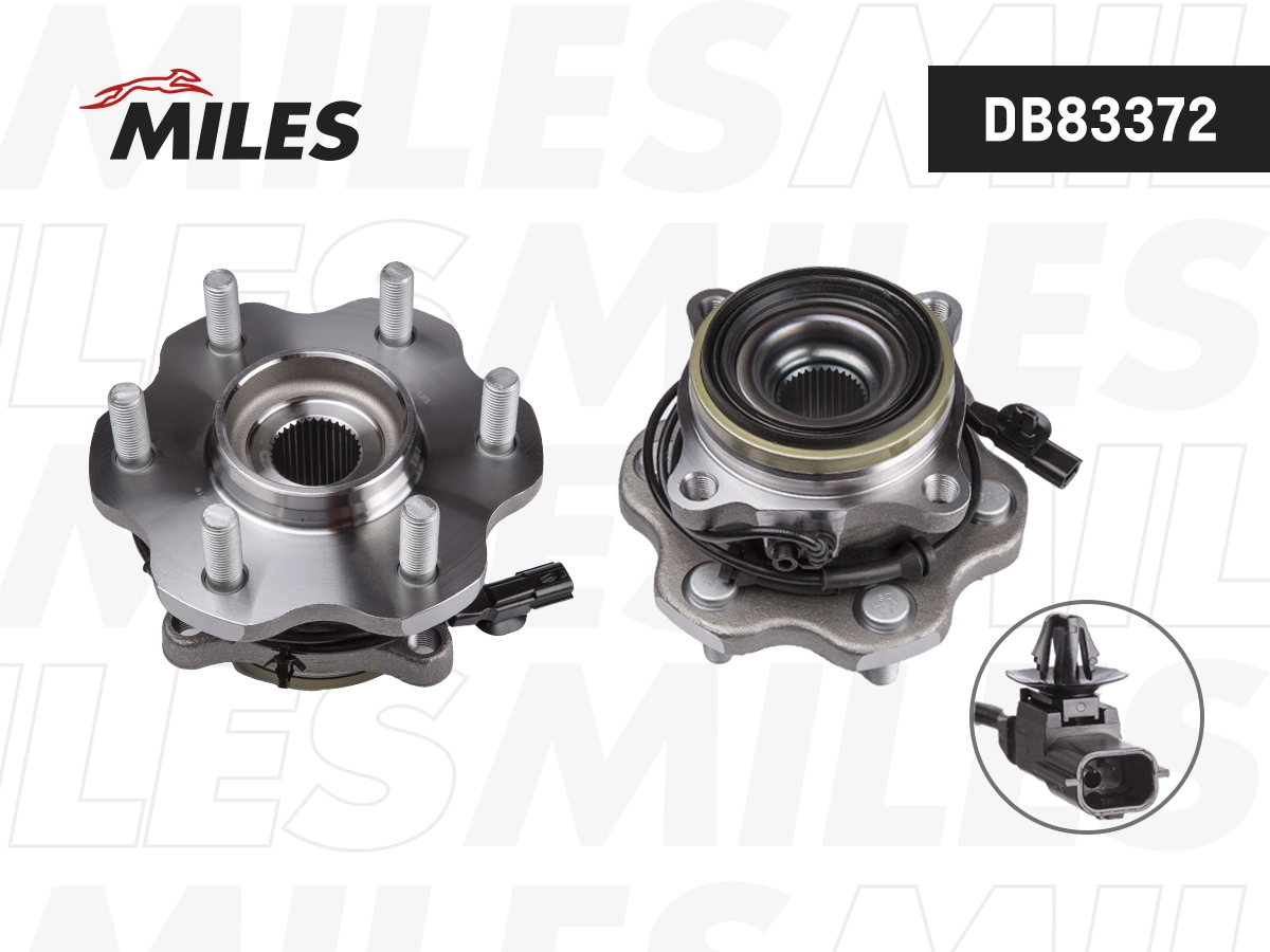Moyeu de roue MILES DB83372
