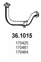 Tuyau d'échappement ASSO 36.1015
