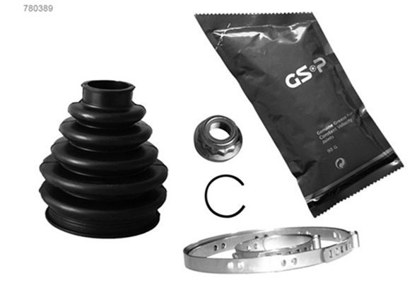 Jeu de joints-soufflets, arbre de commande GSP-BR 780389