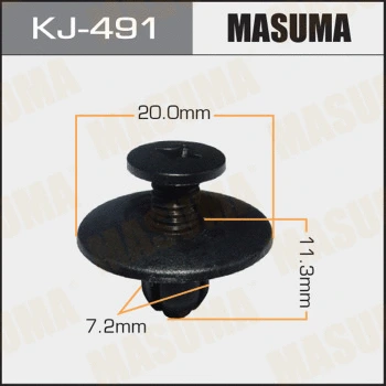 Clip, enjoliveur MASUMA KJ-491