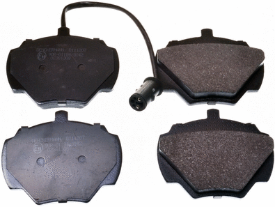 Kit de plaquettes de frein, frein à disque DENCKERMANN B111207