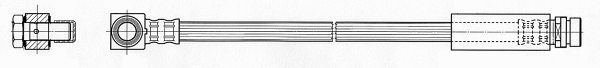 Flexible de frein CEF 512137
