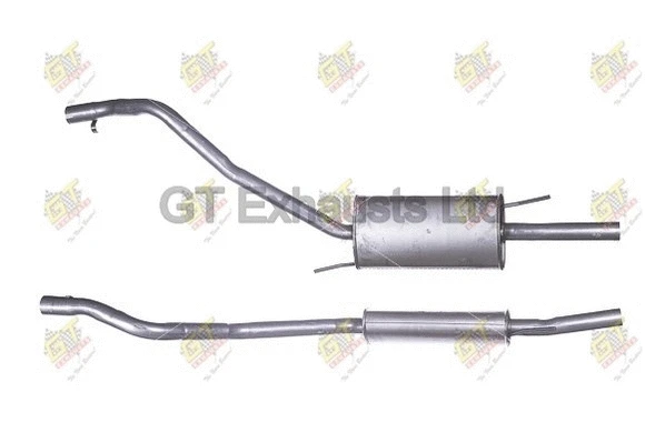 Silencieux arrière GT Exhausts GVW427