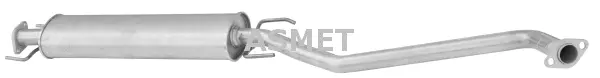 Silencieux central ASMET 05.131