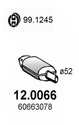 Catalyseur ASSO 12.0066