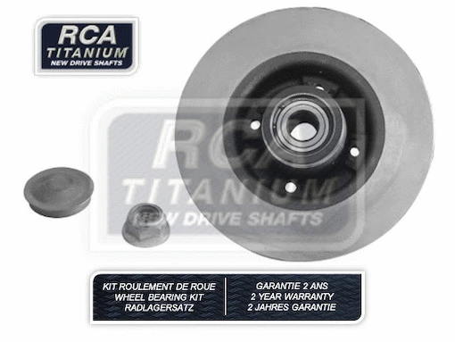 Disque de frein RCA FRANCE RCABK07
