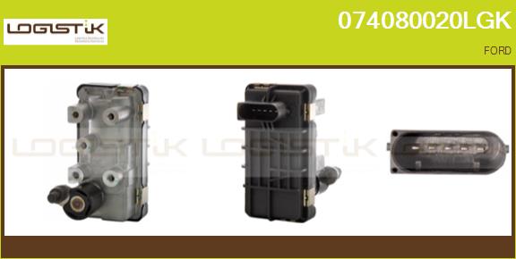 Détendeur de suralimentation LGK 074080020LGK