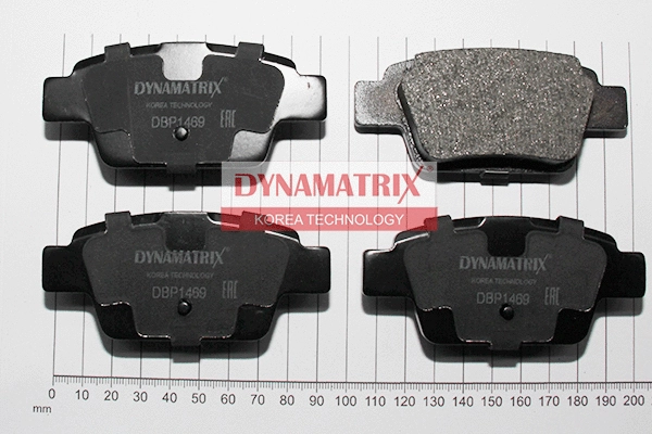 Kit de plaquettes de frein, frein à disque DYNAMATRIX DBP1469