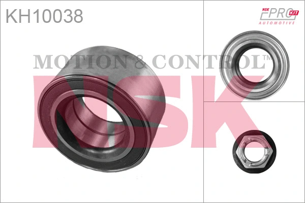 Kit de roulements de roue NSK KH10038