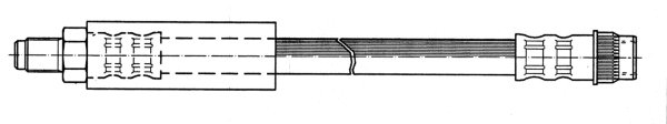 Flexible de frein CEF 510563