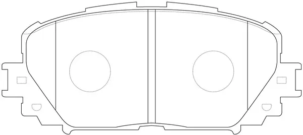 Kit de plaquettes de frein, frein à disque SB BP21518