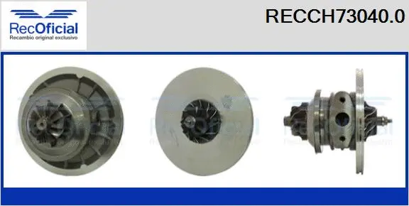 Groupe carter, turbocompresseur RECOFICIAL RECCH73040.0