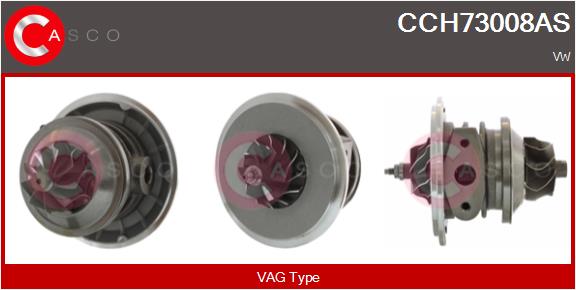 Groupe carter, turbocompresseur CASCO CCH73008AS