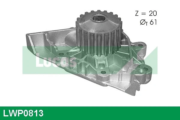Pompe à eau, refroidissement du moteur LUCAS LWP0813