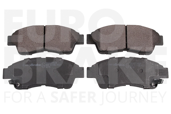 Kit de plaquettes de frein, frein à disque EUROBRAKE 5502224528