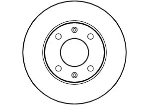 Disque de frein ABTEX BD115S