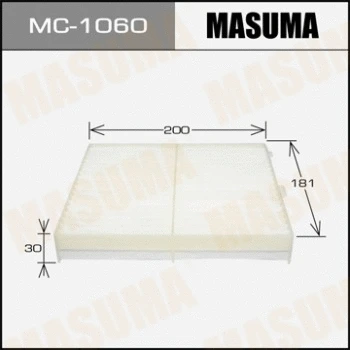 Filtre, air de l'habitacle MASUMA MC-1060