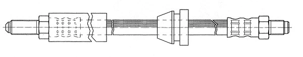 Flexible de frein CEF 510314