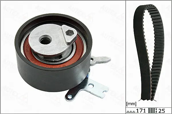 Kit de courroie crantée AUTEX 702923