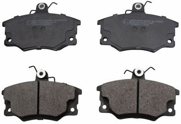 Kit de plaquettes de frein, frein à disque DENCKERMANN B110024
